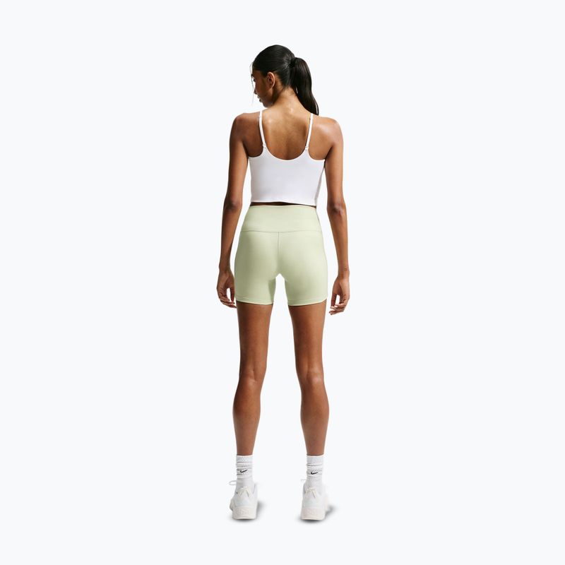 Women's shorts Nike One Biker 5" olive aura 6