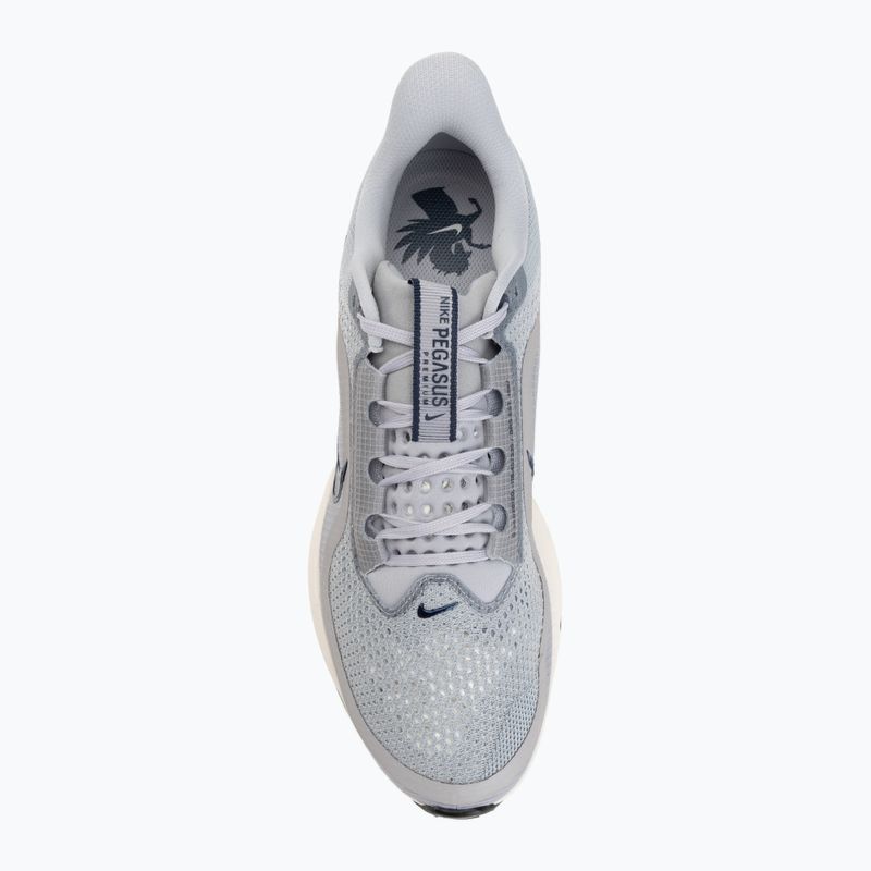 Men's running shoes Nike Pegasus Premium wolf grey/pewter/sail/midnight navy 5