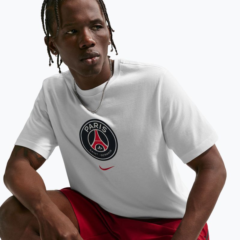Men's T-shirt Nike Paris Saint-Germain Soccer white 6