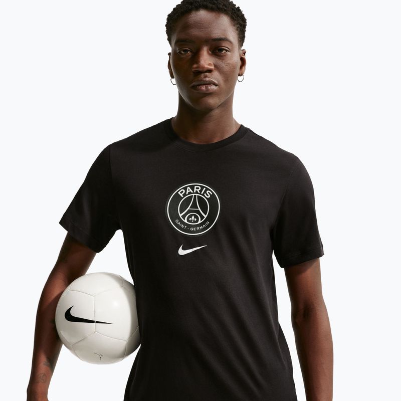 Men's T-shirt Nike Paris Saint-Germain Soccer black 4