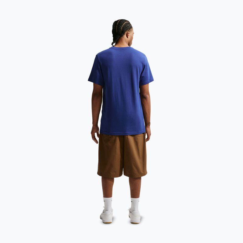 Men's T-shirt Nike FC Barcelona Soccer deep royal blue 3