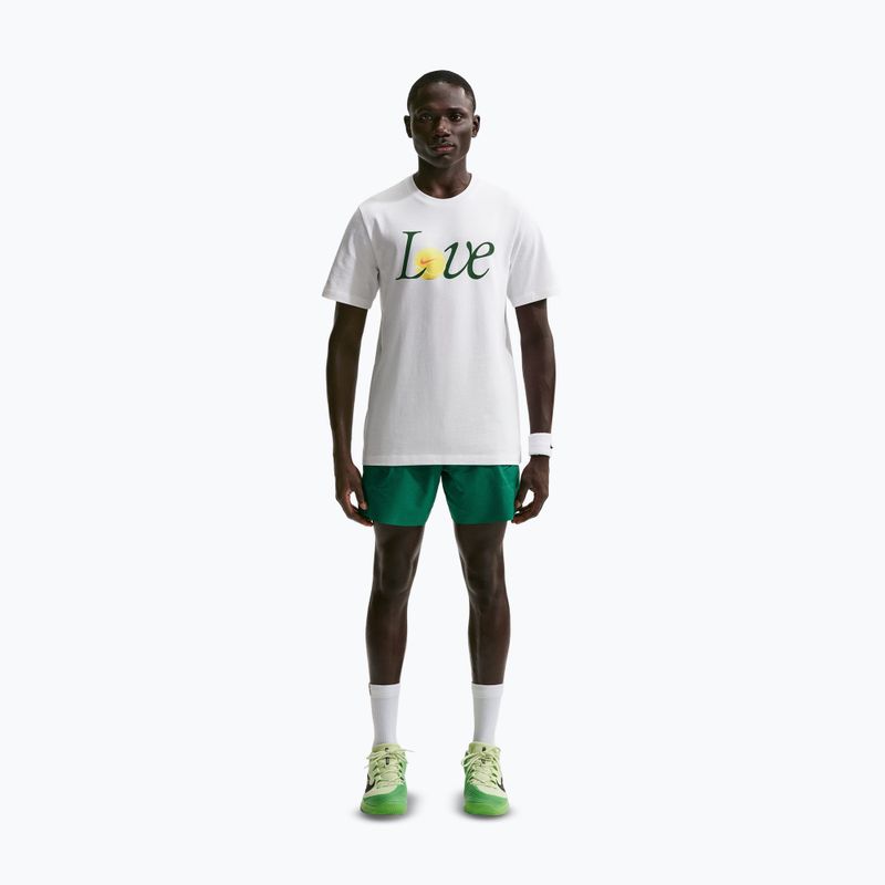 Men's tennis T-shirt Nike Court Love white 2