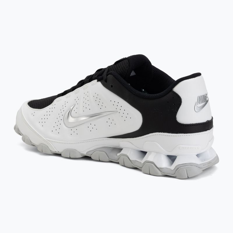 Men's shoes Nike Nike Reax 8 summit white/black/metallic silver 3