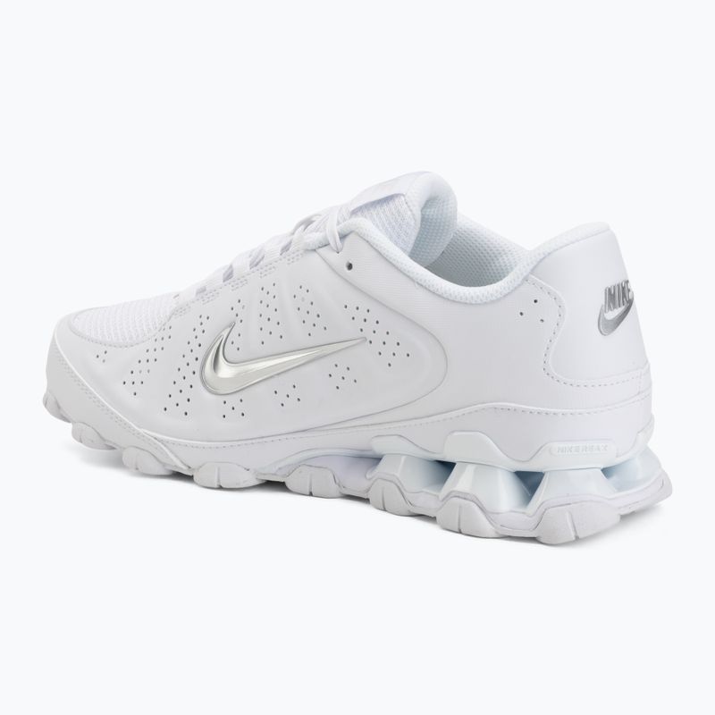 Men's shoes Nike Nike Reax 8 white/pure platinum/metallic silver 3