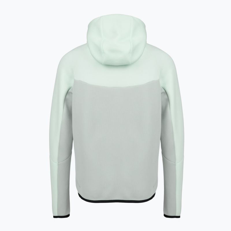 Men's sweatshirt Nike Tech Windrunner Full Zip barely green/light silver/black 8