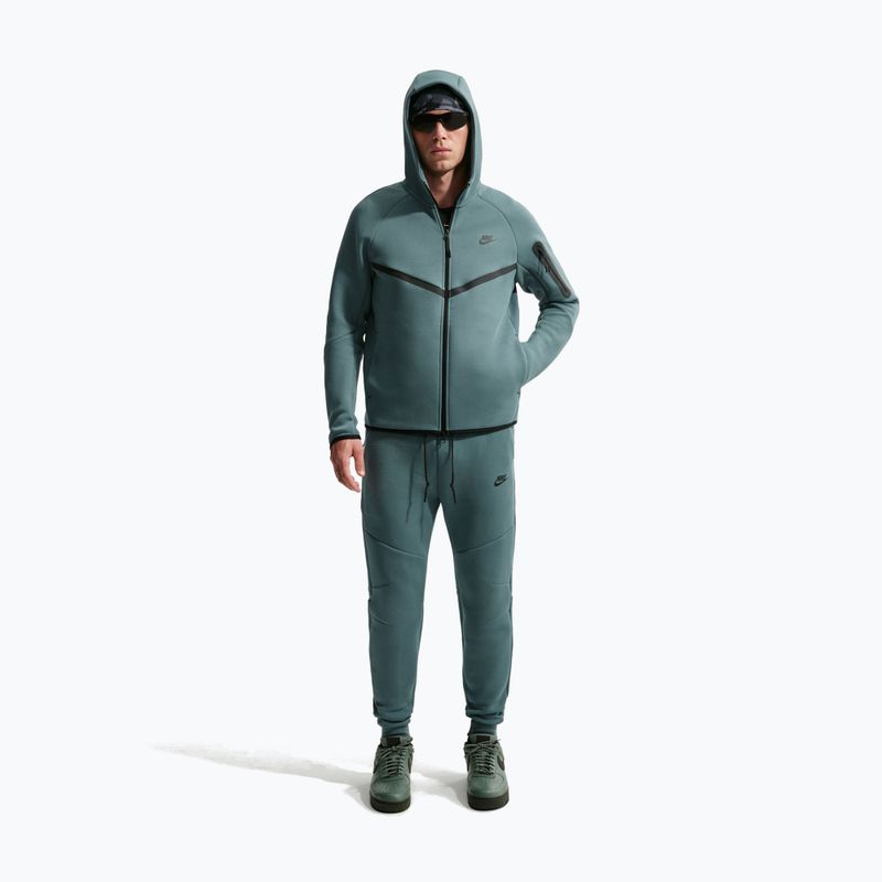 Men's sweatshirt Nike Tech Windrunner Full Zip mineral slate/black 2