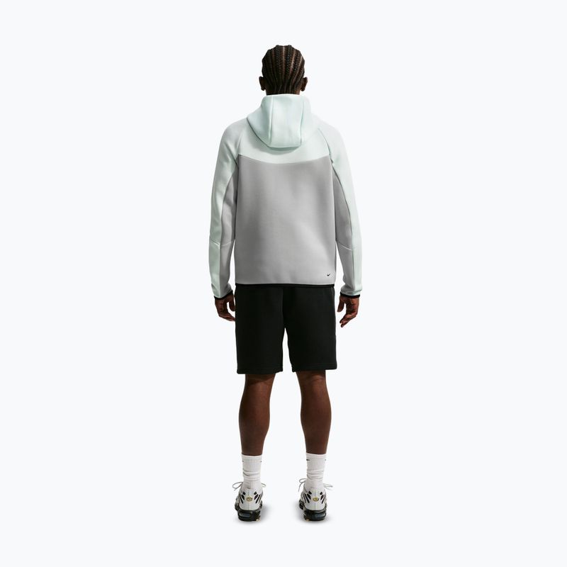Men's sweatshirt Nike Tech Windrunner Full Zip barely green/light silver/black 3