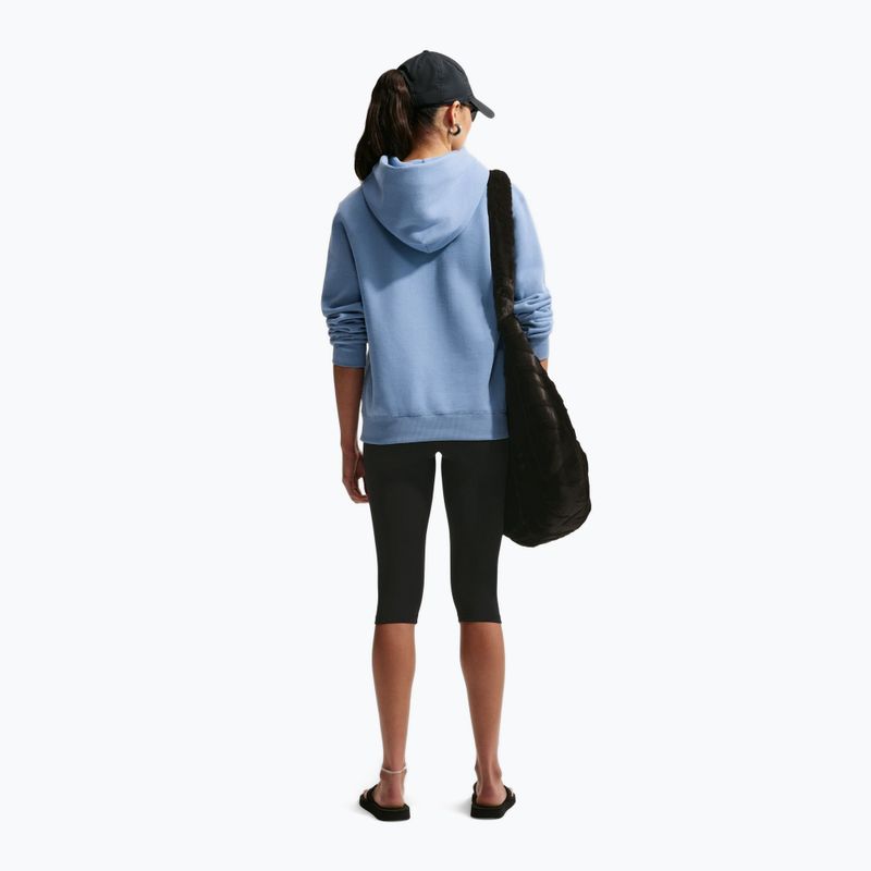 Women's sweatshirt Nike Studio Fleece work blue/sail 3