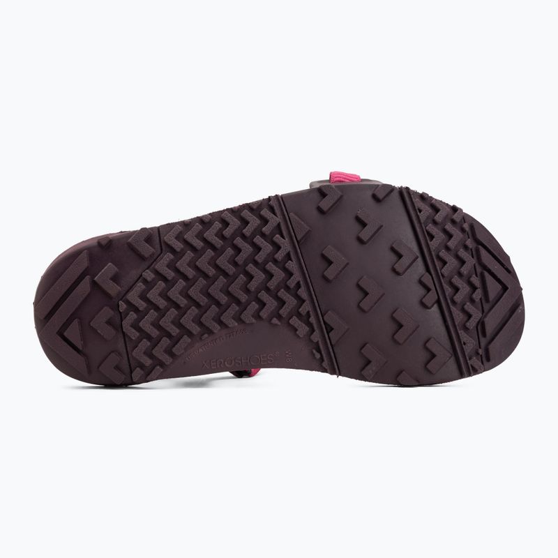 Women's barefoot sandals Xero Shoes Z-Trail EV fuchsia purple 4