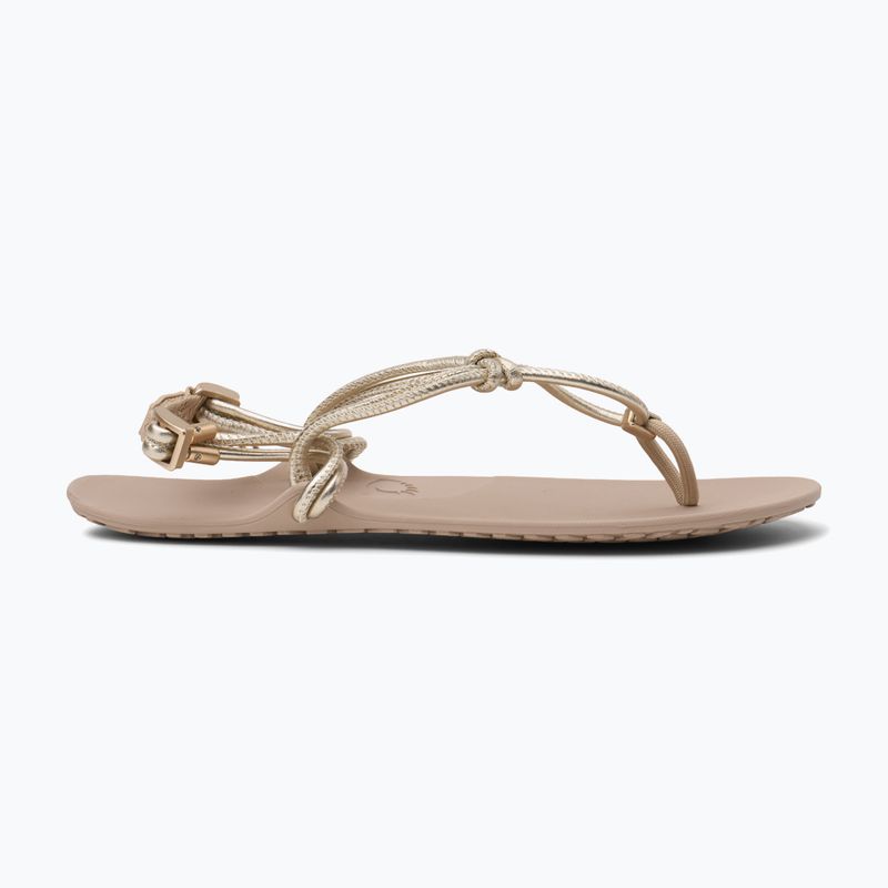 Women's barefoot sandals Xero Shoes Genesis gold metallic 2