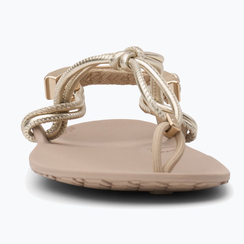 Women's barefoot sandals Xero Shoes Genesis gold metallic 4