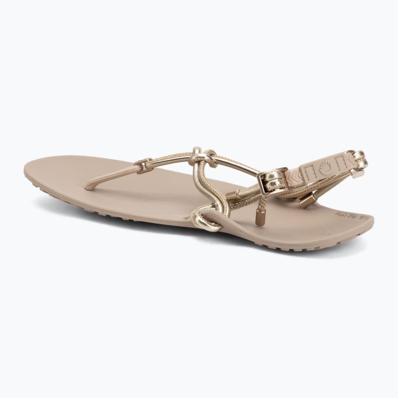 Women's barefoot sandals Xero Shoes Genesis gold metallic 3