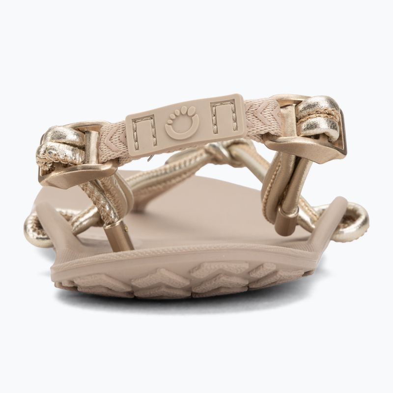 Women's barefoot sandals Xero Shoes Genesis gold metallic 6