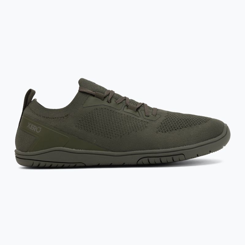 Men's barefoot shoes Xero Shoes Nexus Knit army green 2