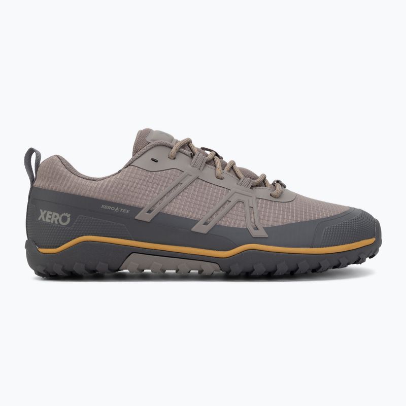 Men's barefoot shoes Xero Shoes Scrambler Trail Low WP driftwood/asphalt 2