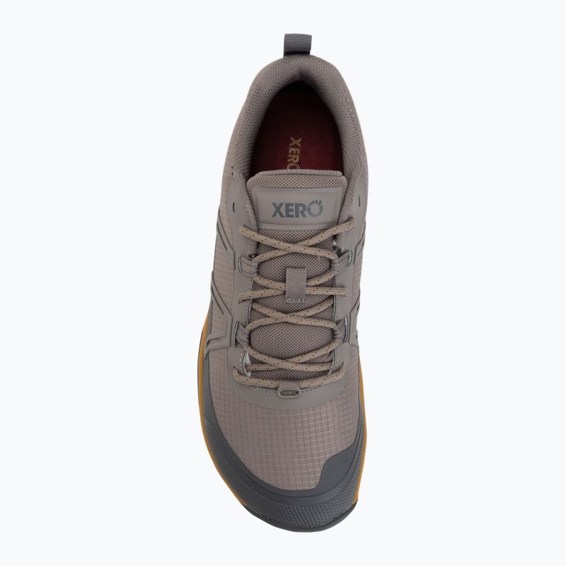 Men's barefoot shoes Xero Shoes Scrambler Trail Low WP driftwood/asphalt 5
