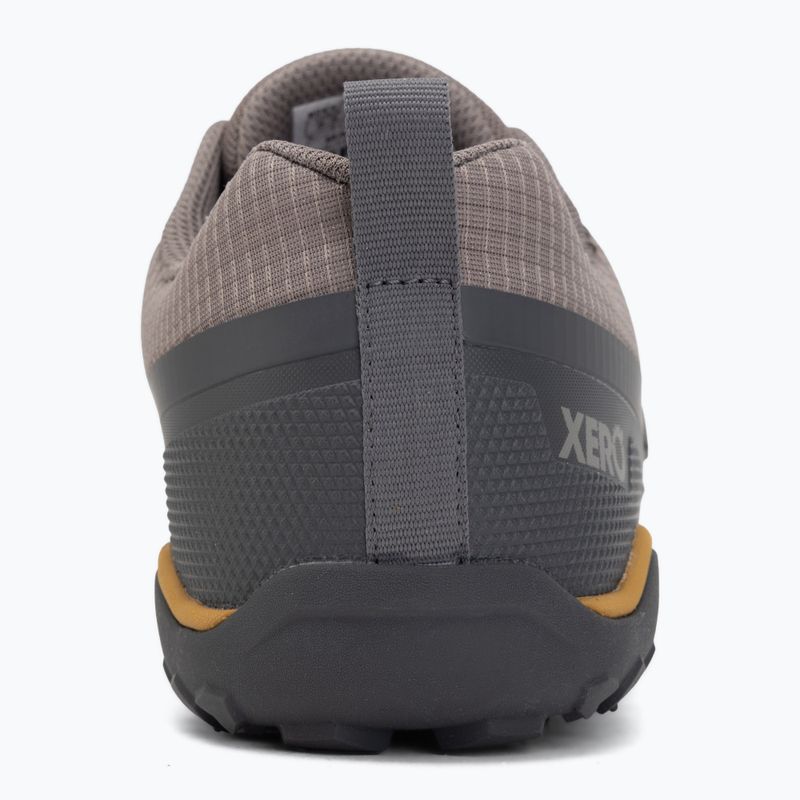 Men's barefoot shoes Xero Shoes Scrambler Trail Low WP driftwood/asphalt 6