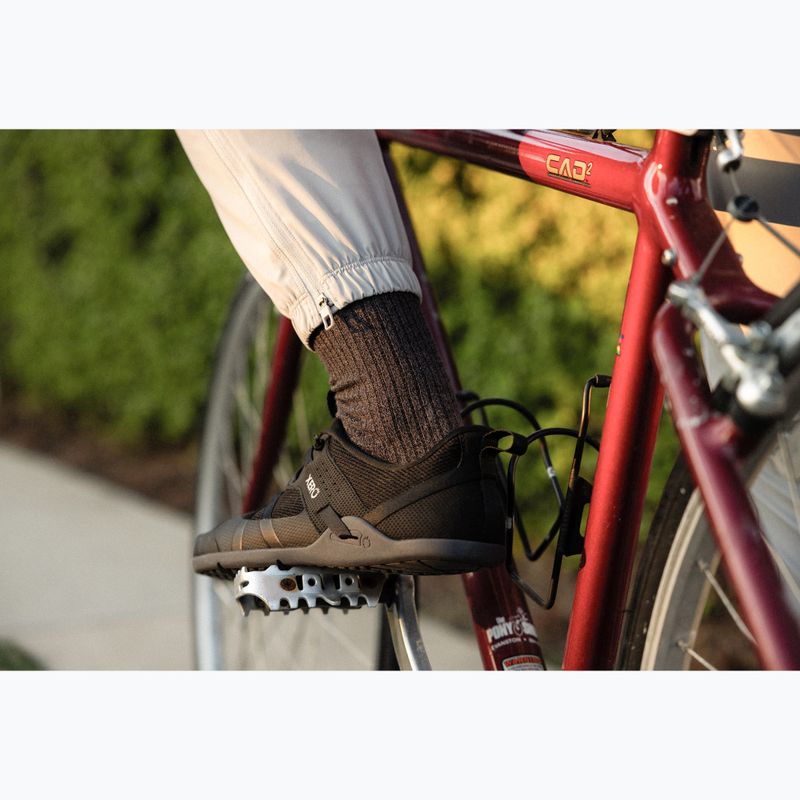 Women's barefoot shoes Xero Shoes Prio Easy On black/white 10