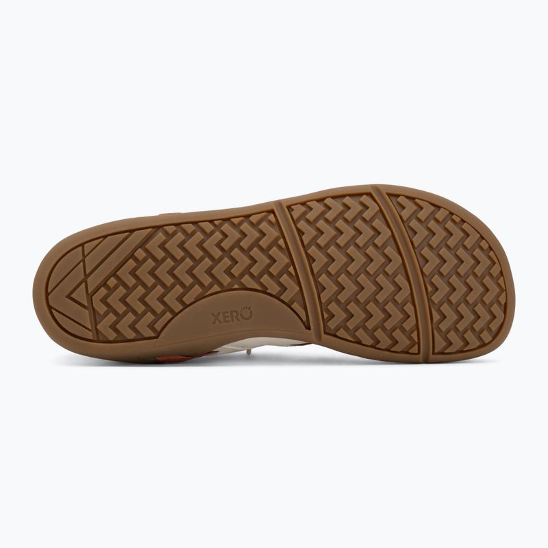 Women's barefoot shoes Xero Shoes Prio Easy On egret/burnt brick 4
