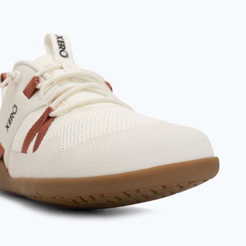 Women's barefoot shoes Xero Shoes Prio Easy On egret/burnt brick 7