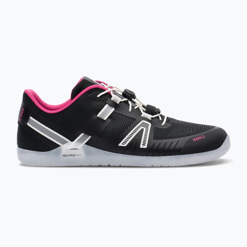 Women's barefoot shoes Xero Shoes XT Max black/white purple 2