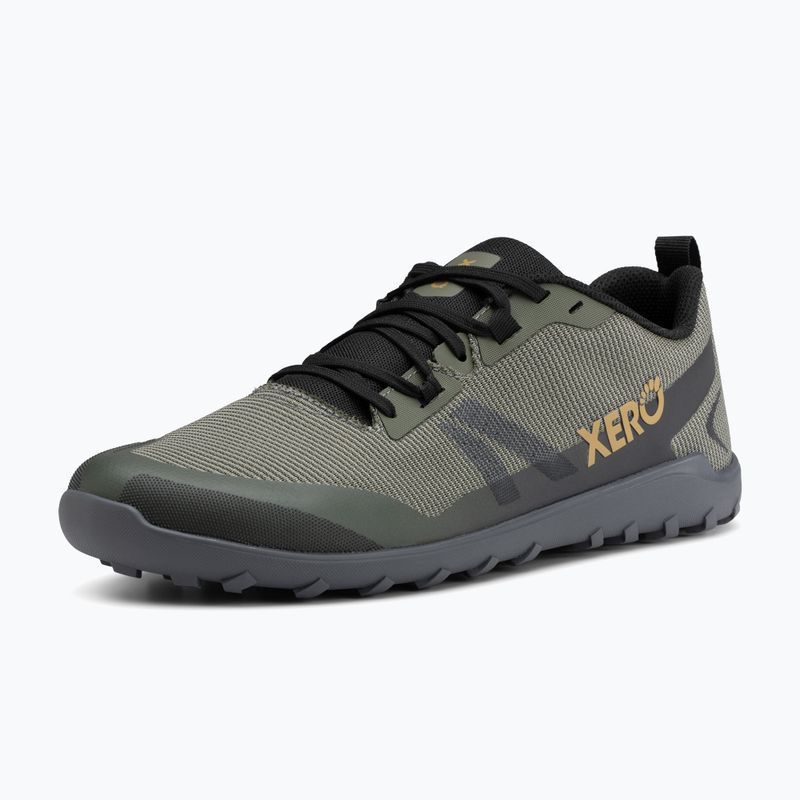 Men's barefoot shoes Xero Shoes Mesa Summit army green 3