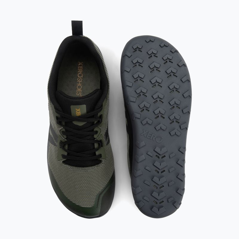 Men's barefoot shoes Xero Shoes Mesa Summit army green 5