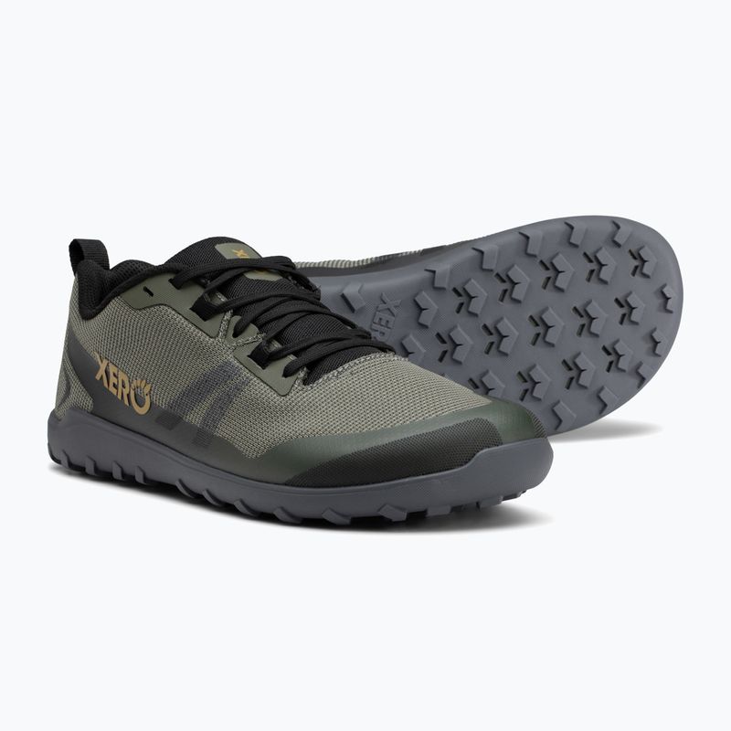 Men's barefoot shoes Xero Shoes Mesa Summit army green 6
