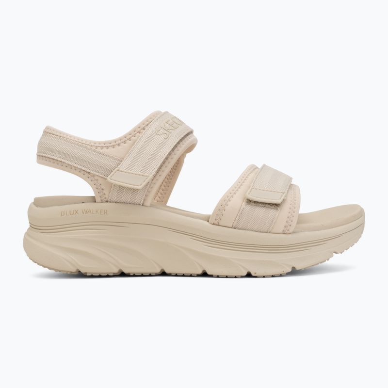 Women's sandals SKECHERS D'Lux Walker Adored Days beige 2