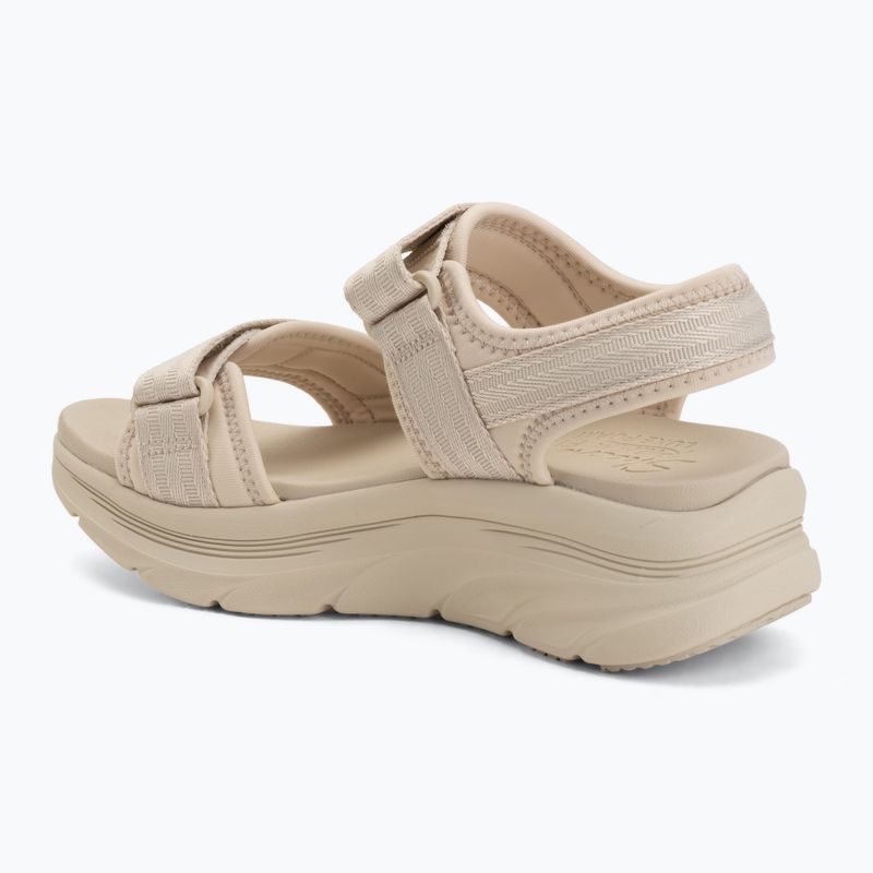 Women's sandals SKECHERS D'Lux Walker Adored Days beige 3