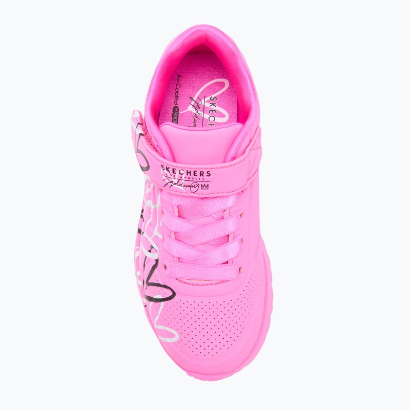 Children's shoes SKECHERS Uno Lite Love Levitate hot pink/multi 5