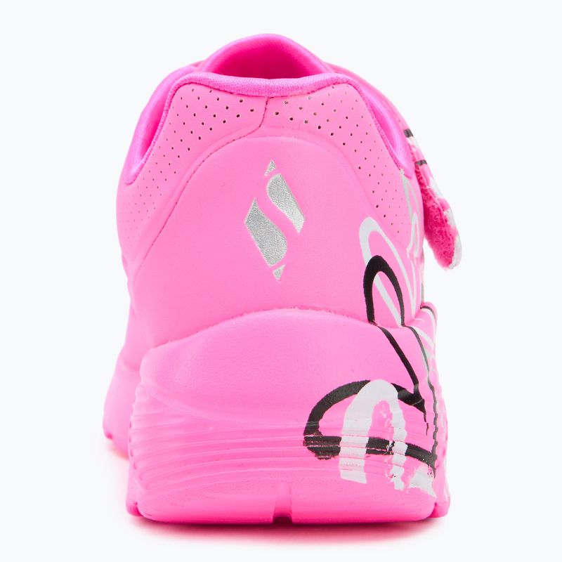 Children's shoes SKECHERS Uno Lite Love Levitate hot pink/multi 6