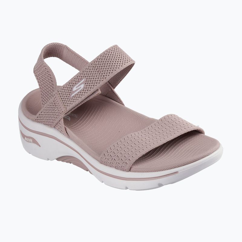 Women's sandals SKECHERS Go Walk Arch Fit 2.0 purple 8