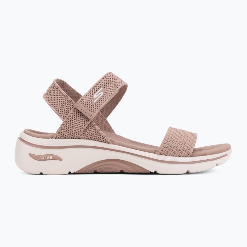 Women's sandals SKECHERS Go Walk Arch Fit 2.0 purple 2