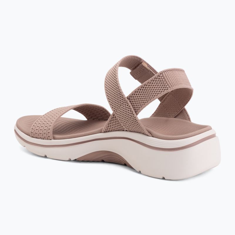 Women's sandals SKECHERS Go Walk Arch Fit 2.0 purple 3