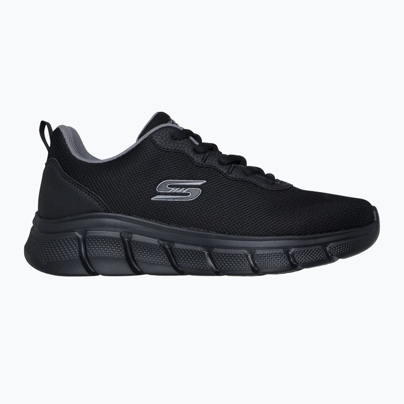 Men's Skechers Bobs Sport B Flex Icy Edge black shoes