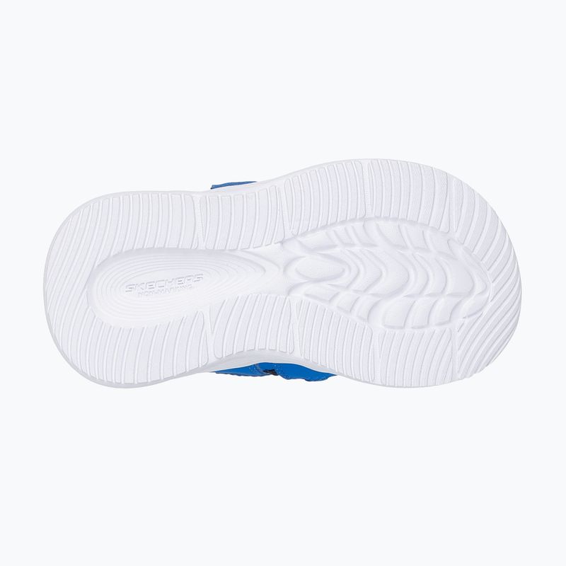 SKECHERS S-Lights Sola Glow blue/lime children's sandals 2