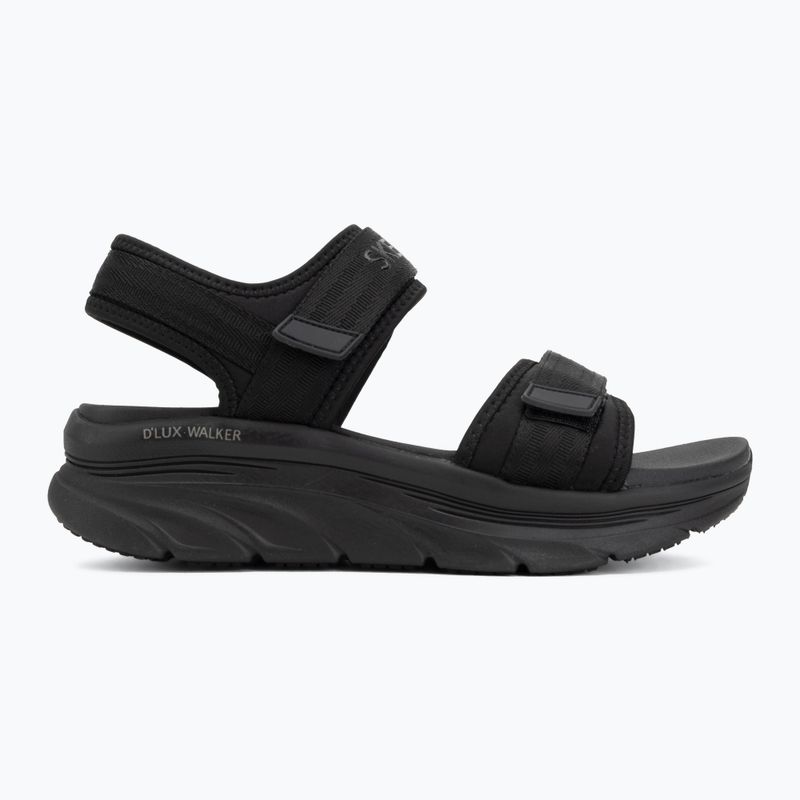 Women's sandals SKECHERS D'Lux Walker Adored Days black 2