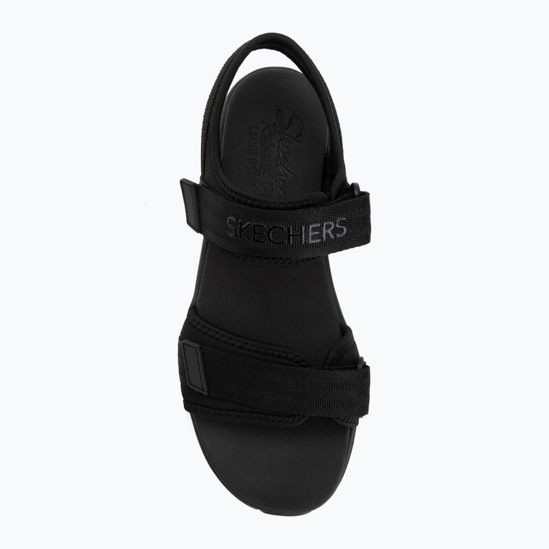 Women's sandals SKECHERS D'Lux Walker Adored Days black 5