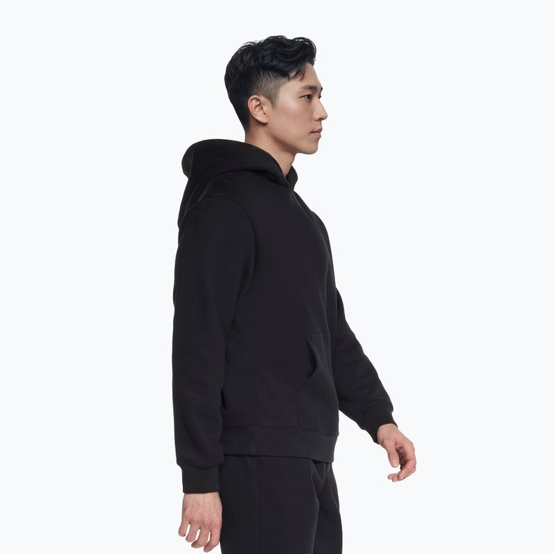 Men's sweatshirt SKECHERS Max Soft Hoodie black 4