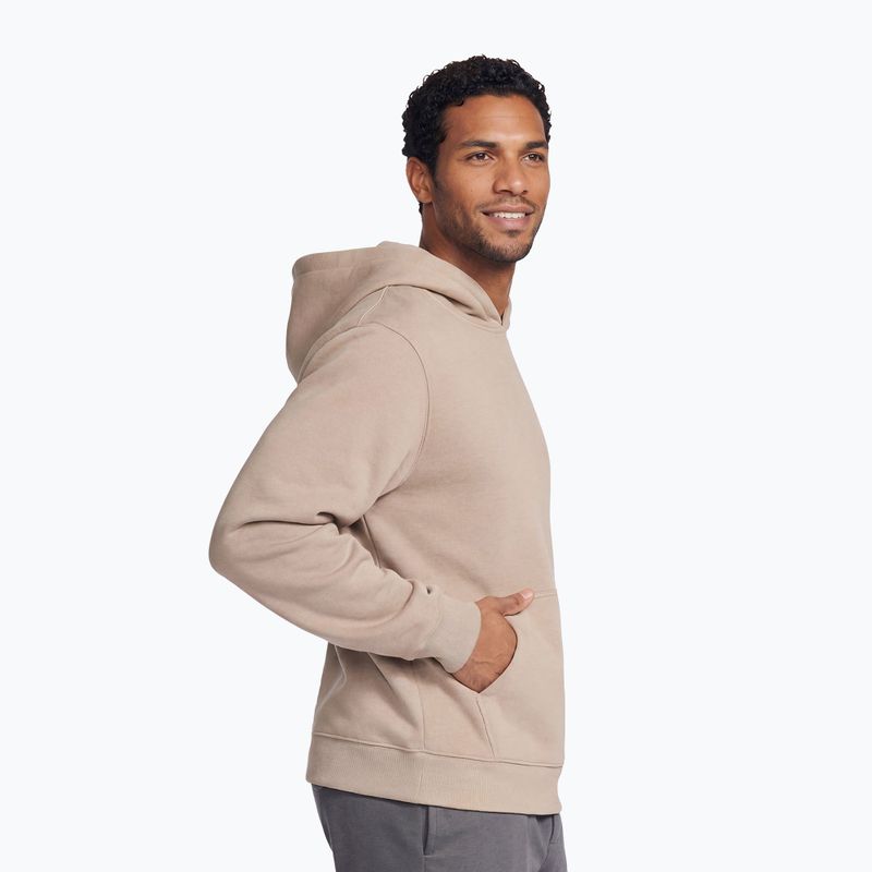 Men's sweatshirt SKECHERS Max Soft Hoodie brown 3
