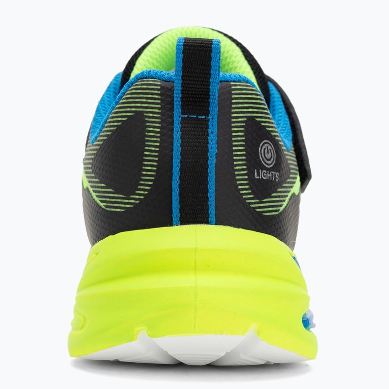 Children's shoes SKECHERS Flex-Glow Ultra black/blue/lime 6
