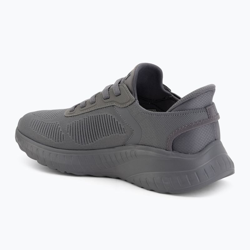 Men's shoes SKECHERS Bobs Squad Chaos Solid Stepper gray 3