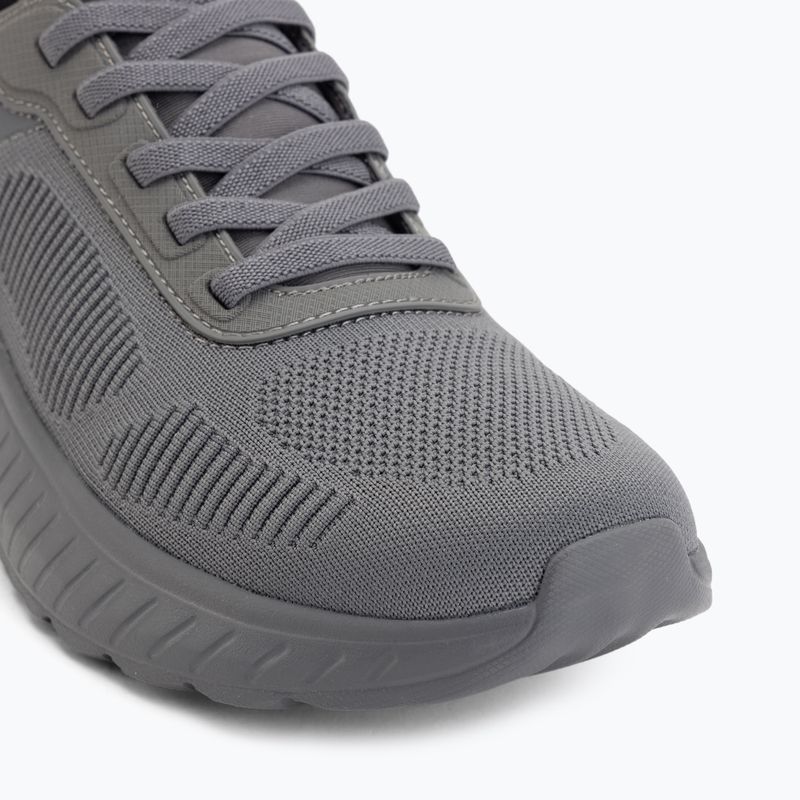 Men's shoes SKECHERS Bobs Squad Chaos Solid Stepper gray 7