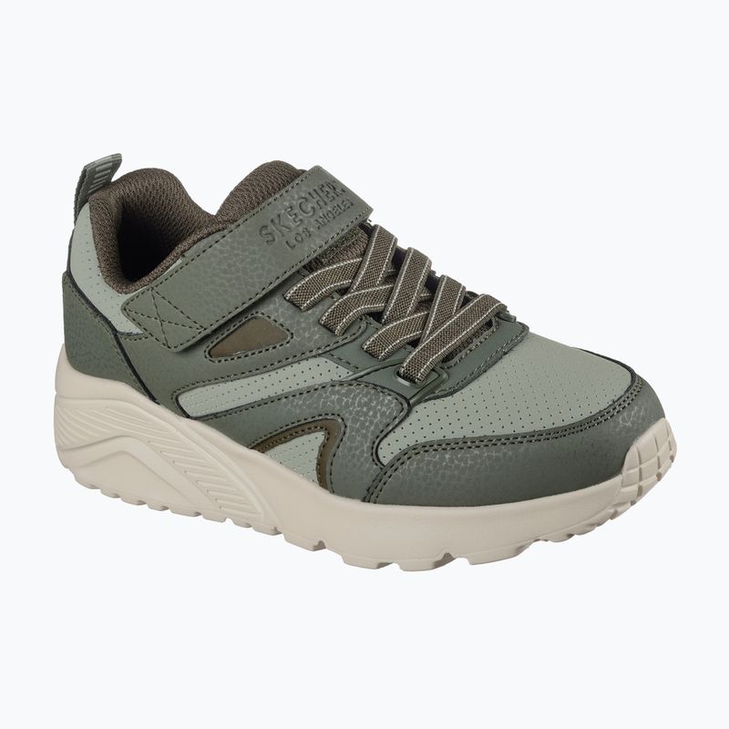 Children's shoes SKECHERS Uno Lite Echo Surge olive 8