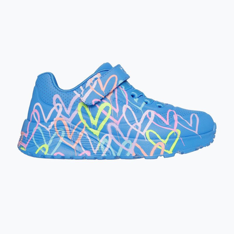 Children's shoes SKECHERS Uno Lite Love Levitate blue/multi 9