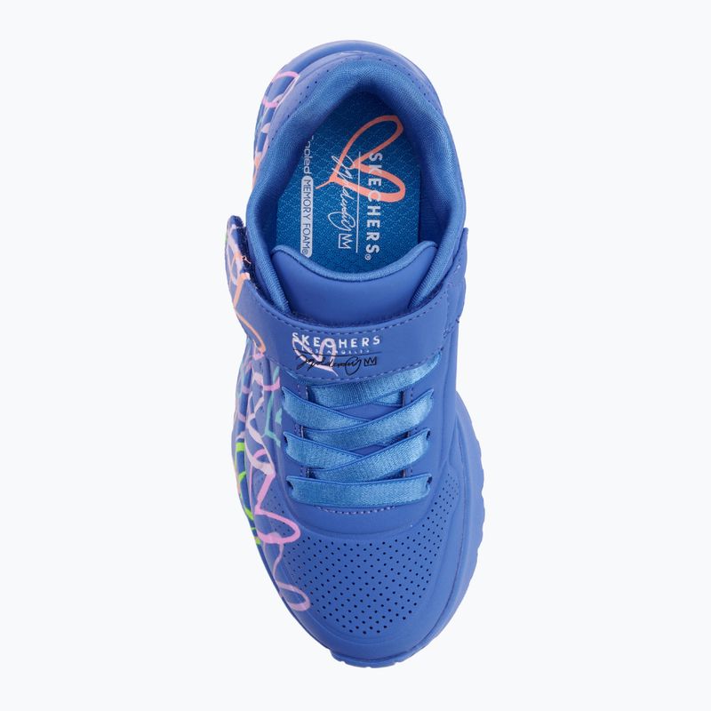 Children's shoes SKECHERS Uno Lite Love Levitate blue/multi 5