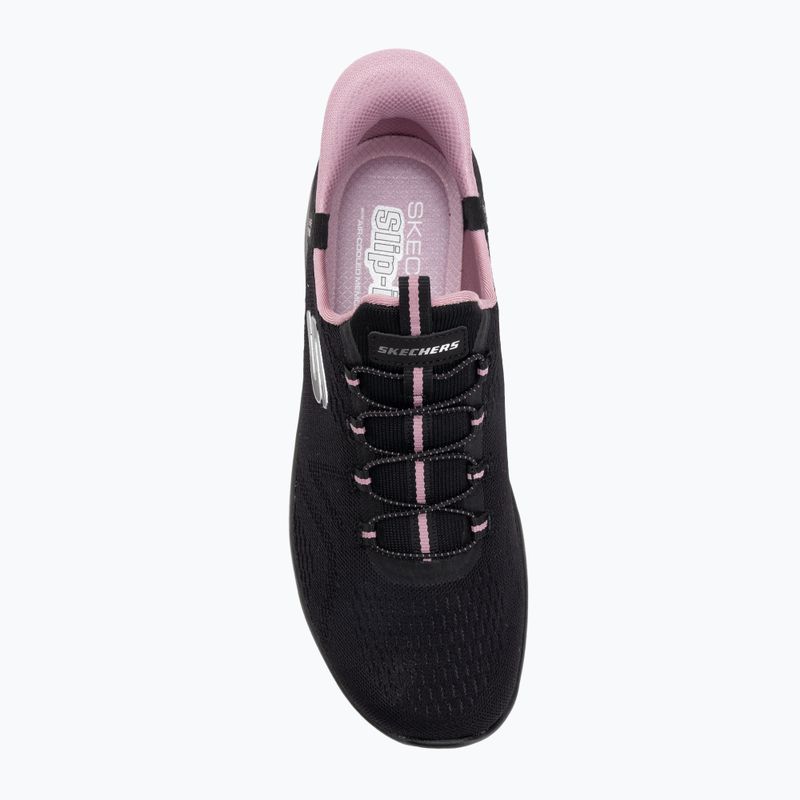 Women's shoes SKECHERS Summits Dream Chaser black/mauve 5