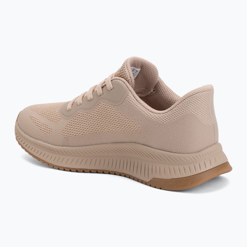Women's shoes SKECHERS Bobs Squad 4 Staple Look beige 3