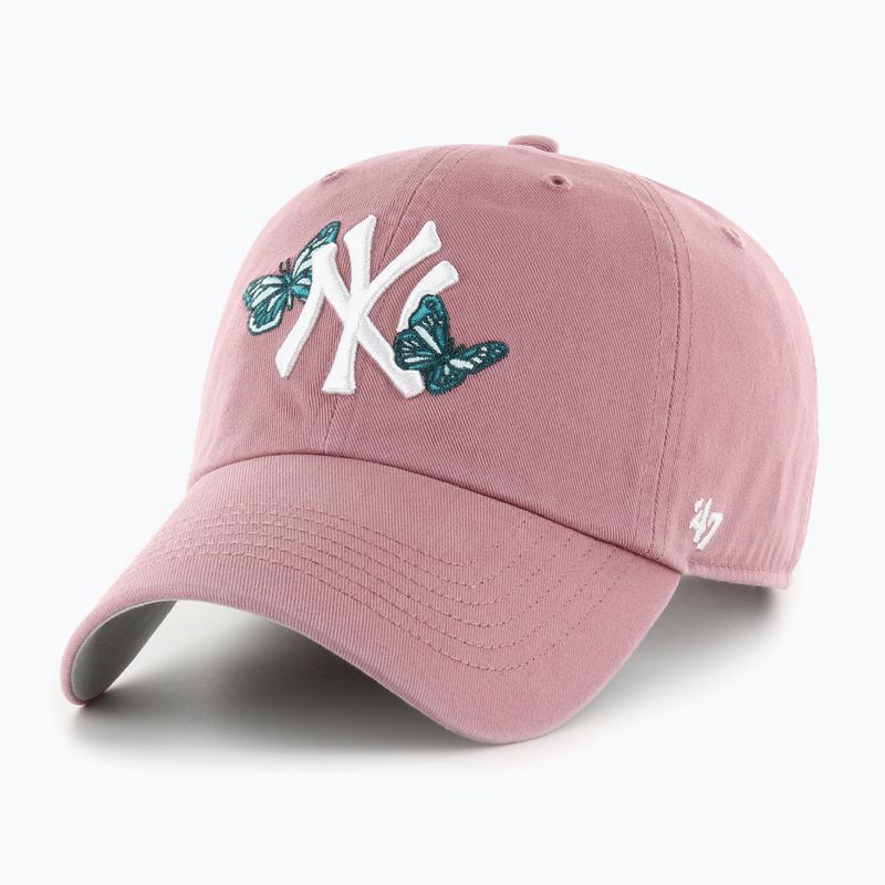 47 Brand MLB New York Yankees Icon Alt cap CLEAN UP mauve
